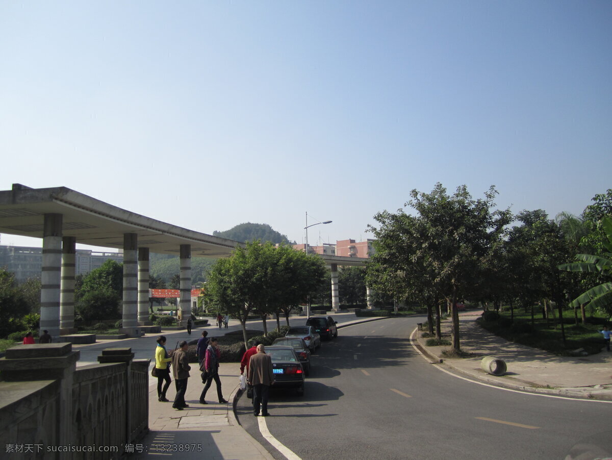 重庆 南方 翻译 学院 南方翻译学院 川外 重庆大学风景 校园风景 大学校园 大学 学校摄影 建筑摄影 建筑园林 黑色