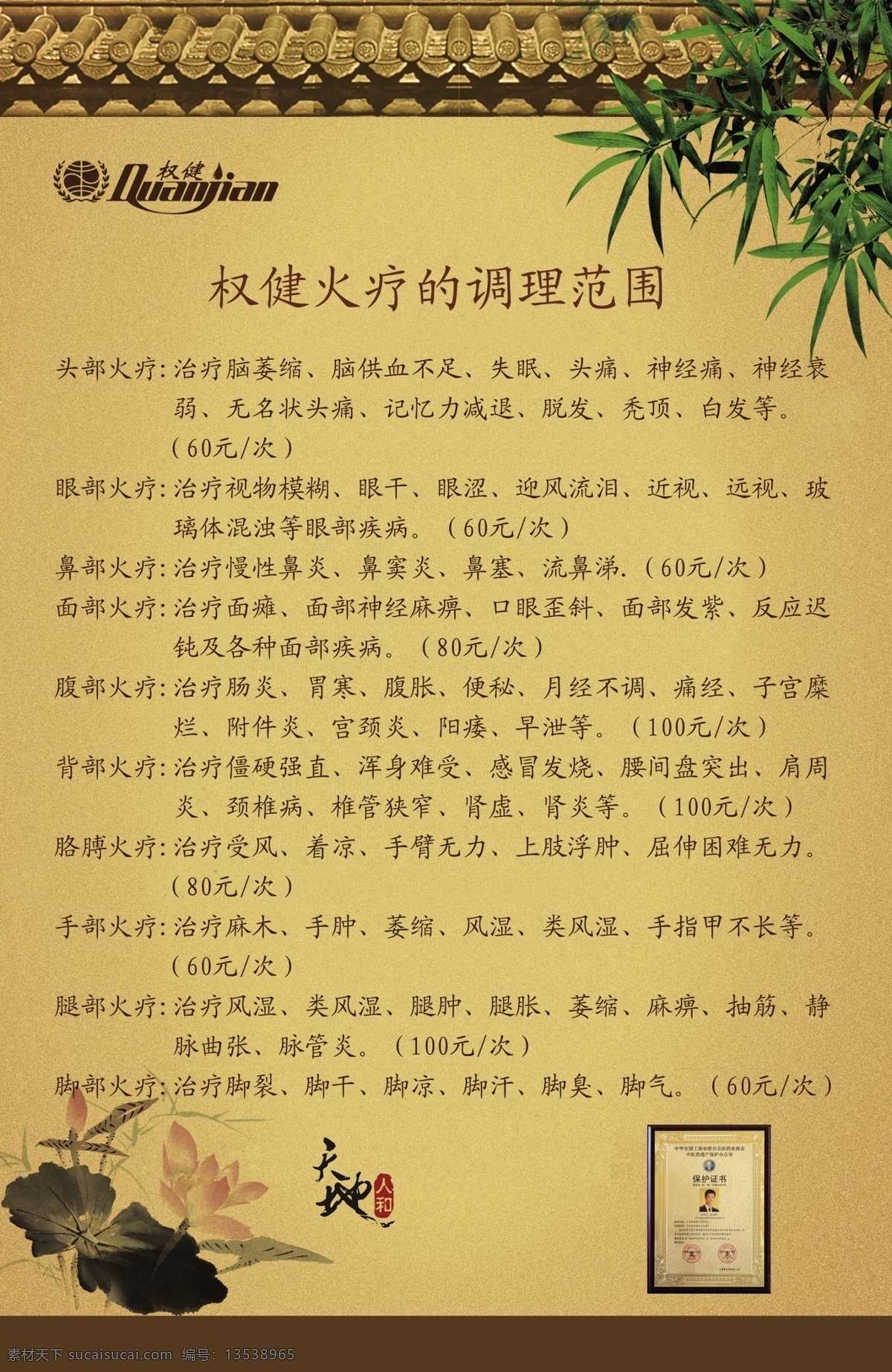 权健火疗 权健 火疗 头火疗 眼火疗 鼻火疗 分层