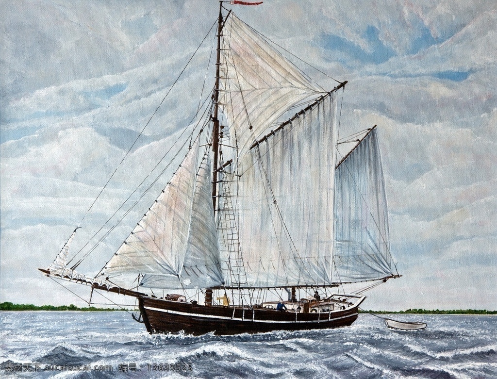 油画 海洋帆船 油画风景 绘画 艺术 油画艺术 海洋 大海 帆船 木船 古代帆船 海浪 西方油画 风景画 风景 景色 欧美油画 油画作品 挂画 绘画书法 文化艺术