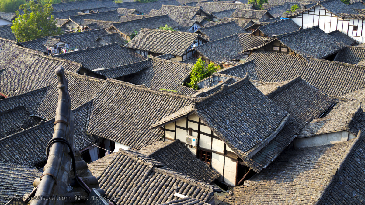 阆中古城瓦屋 2016 阆中 古城 民俗 四川 行摄中国 自然景观 山水风景