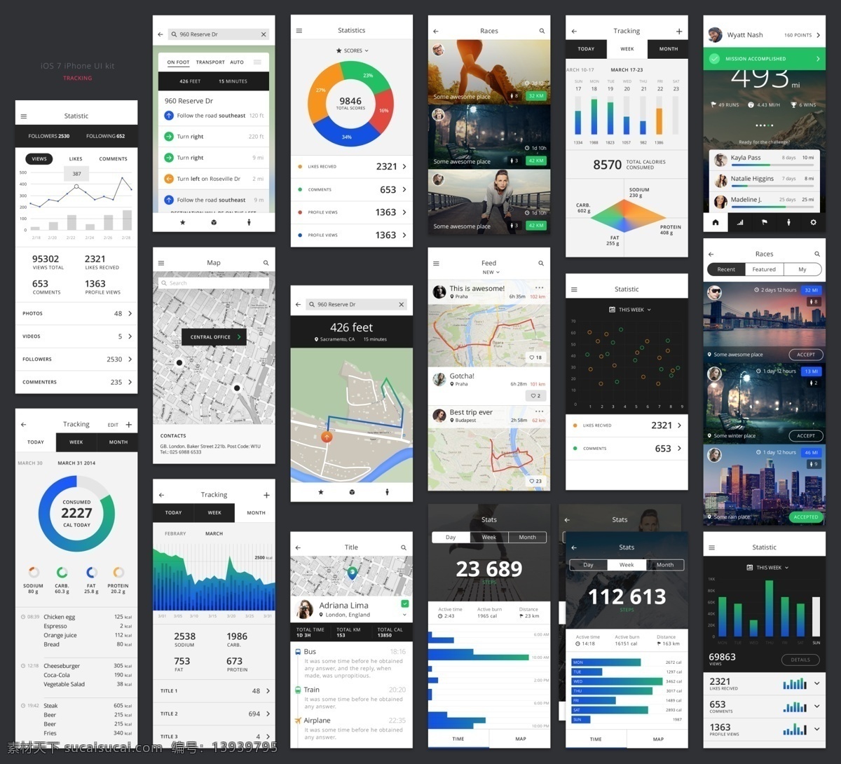 ui组件 app 界面 ui ui设计 移动界面设计 手机界面