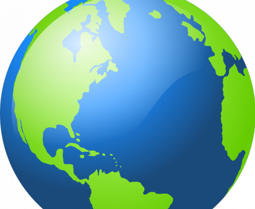 北半球 地球 矢量图 北 地理 地图 国家 夹 剪贴画 剪影 简单 蓝 美国 艺术 图像 行星 白 州 svg 绿