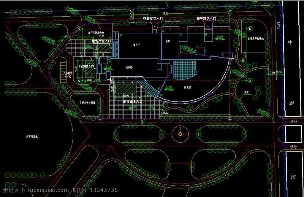 办公室 环境设计 会议室 建筑设计 书籍 书架 书刊 源文件 阅读 阅览室 图文 行政 综合楼 总平面图 书库 文献 信息资源 行政综合楼 图书馆 cad 设计图 dwg cad素材 室内图纸