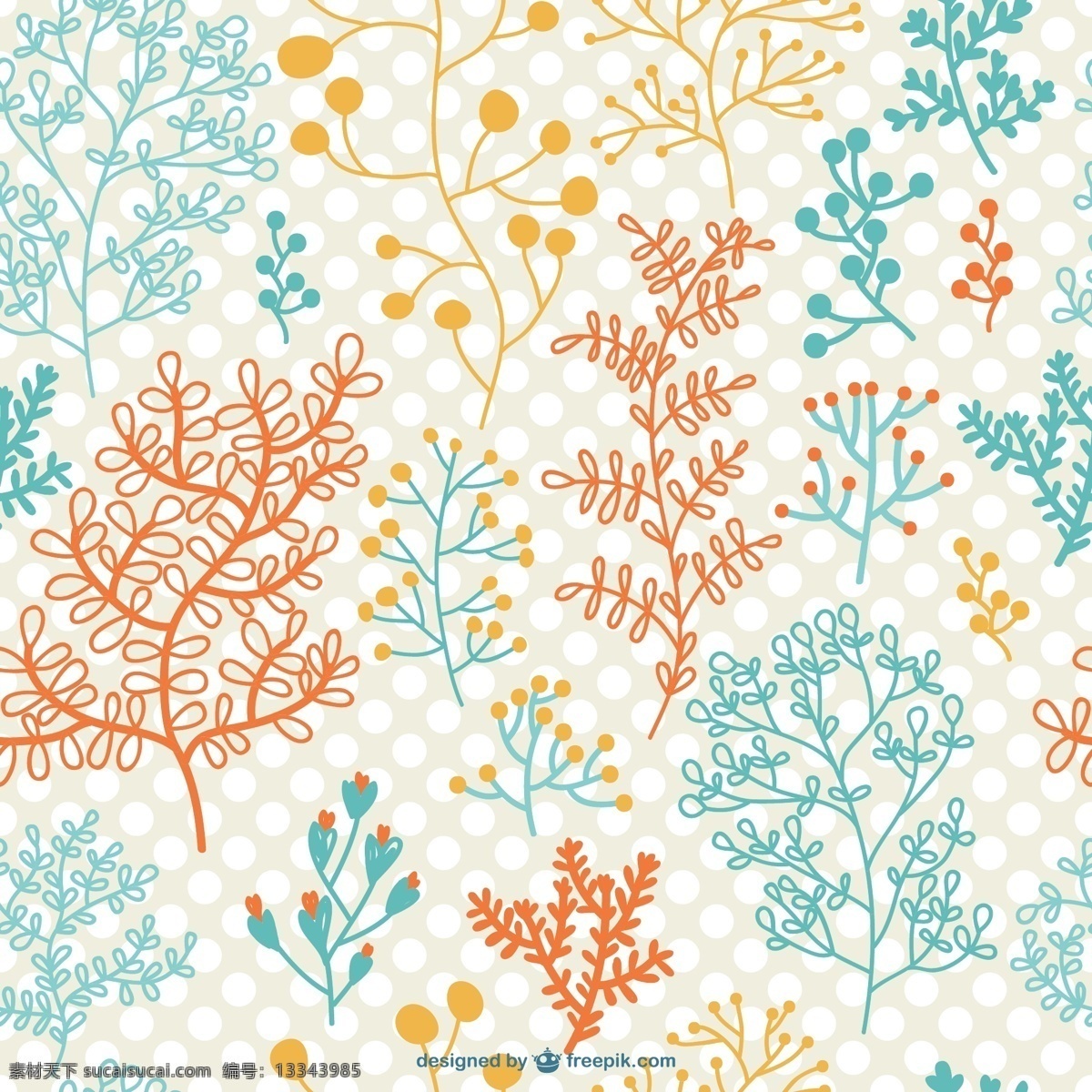 手绘花卉 花卉 花纹花卉 鲜花 卡通花卉 花草背景 花草 矢量 生物世界 底纹背景 底纹边框