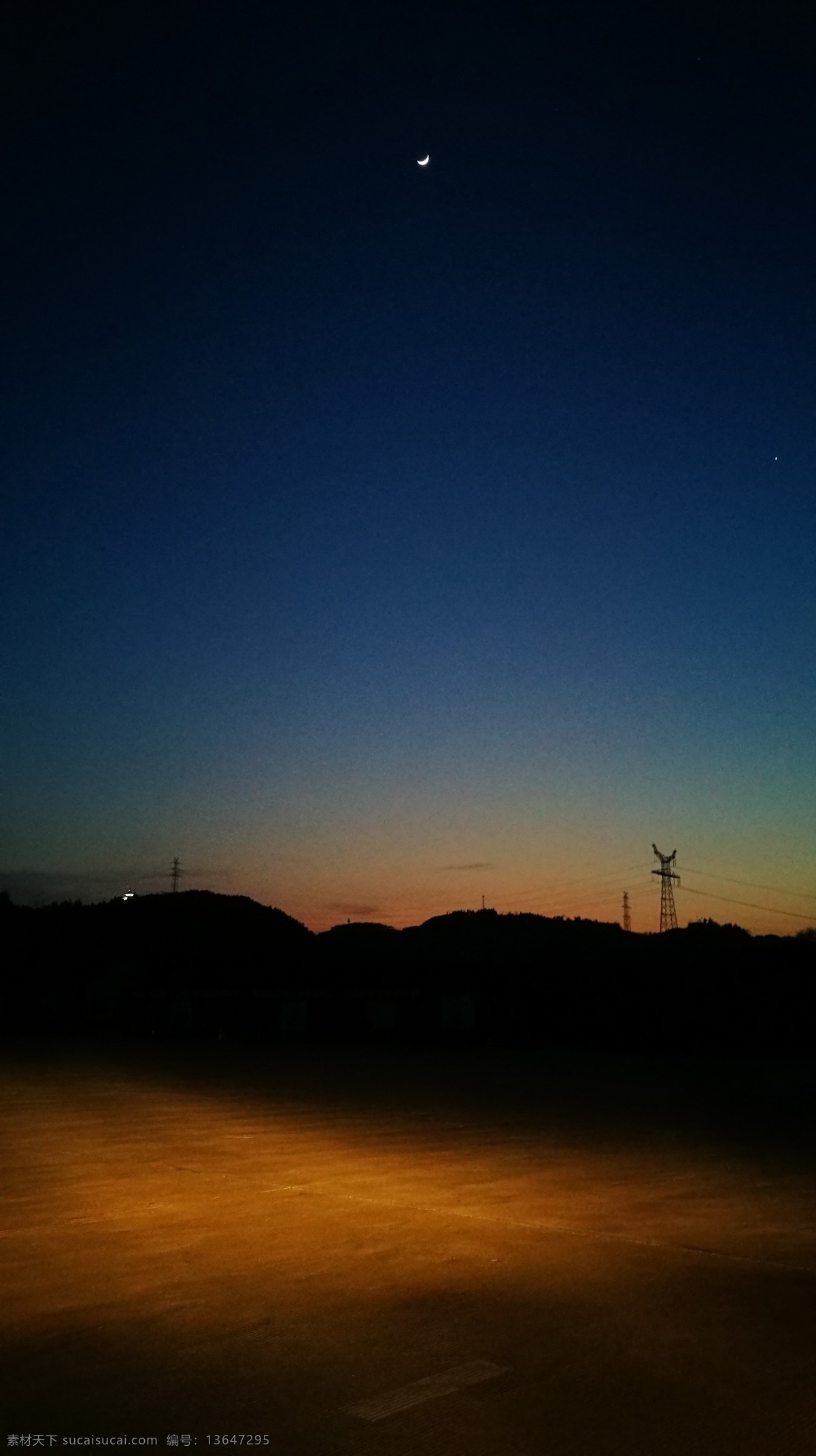 唯美月夜 唯美 月夜 风光 旅游 宁静 群山 旅游摄影 自然风景