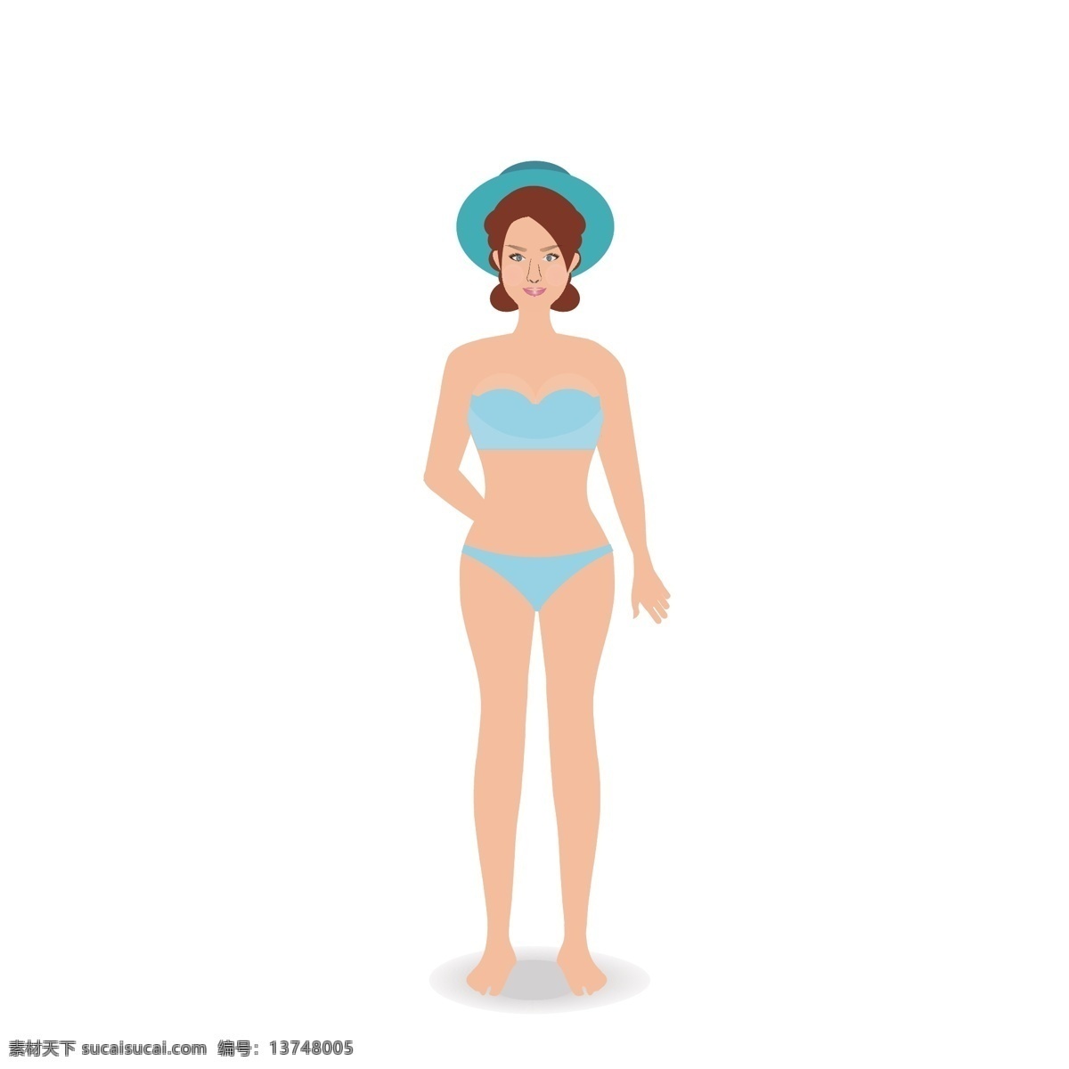 卡通 比基尼 美女 矢量 比基尼美女 卡通美女 漂亮 漂亮的 漂亮的女人 漂亮女人