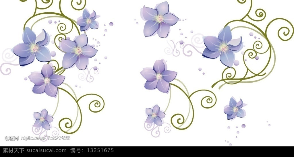 2008 潮流 矢量 花纹 花卉 卷草 底纹边框 花纹花边 矢量图库