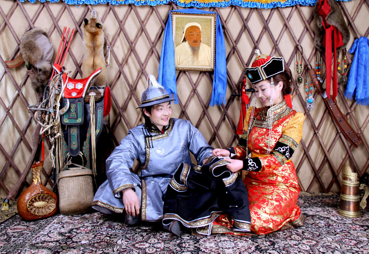 蒙古族服饰 蒙古袍 传统文化 文化艺术