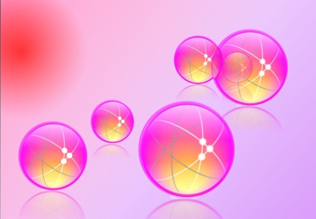 矢量水晶球 科技 水晶球 时尚科技 光照 发光体 现在代科技 水晶 矢量素材 其他矢量 矢量