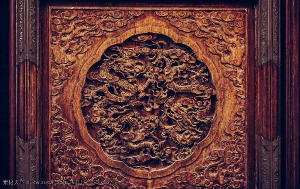 木雕龙纹图案 浮雕 手艺 龙纹图案 雕刻 工艺品 华丽的 浅浮雕 cc0 公共领域 大图 文化艺术 传统文化