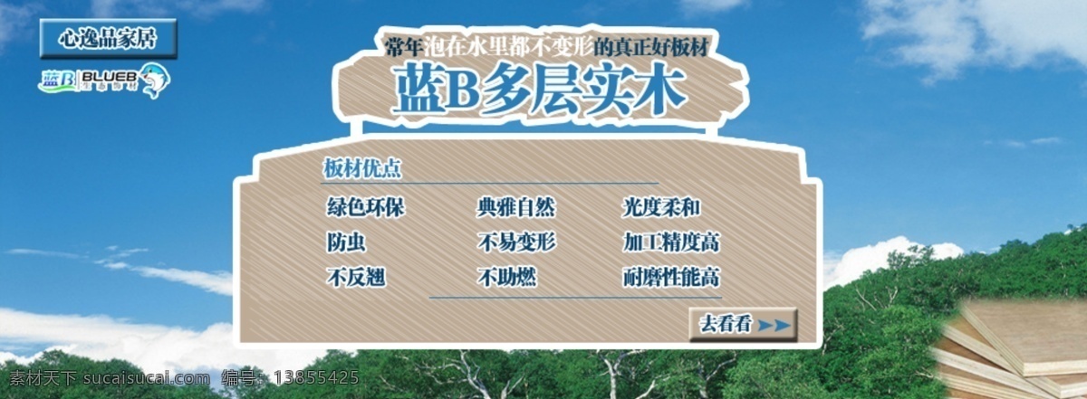 蓝 b 多层 实木 地板 家具 其他模板 网页模板 源文件 蓝b多层实木 板材介绍 山东 原材料 多层实木 家居装饰素材 室内设计