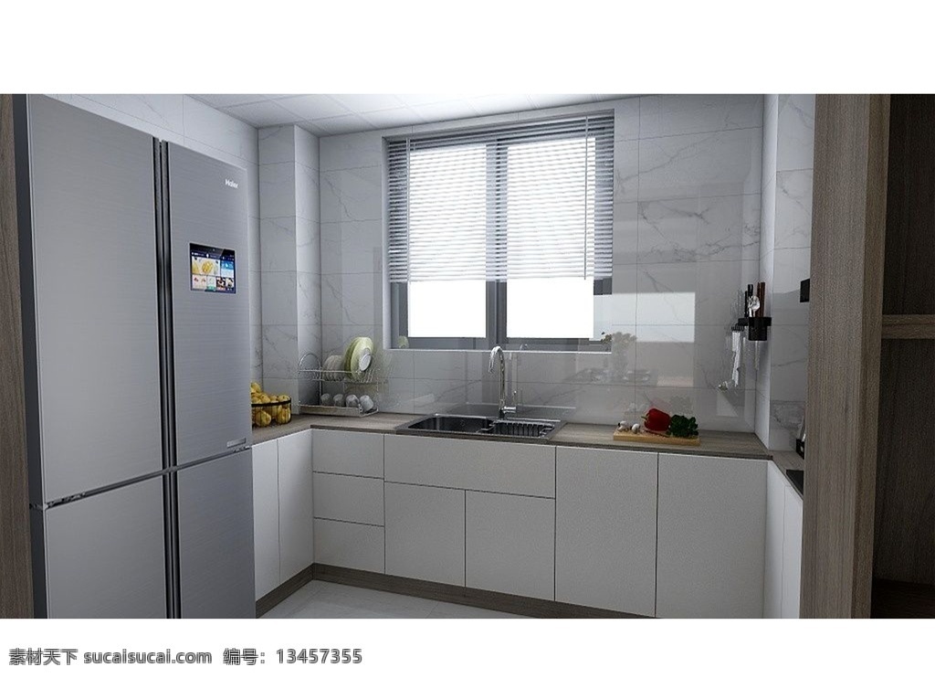 厨房 家装 效果图 效果 装饰 样板 环境设计 室内设计
