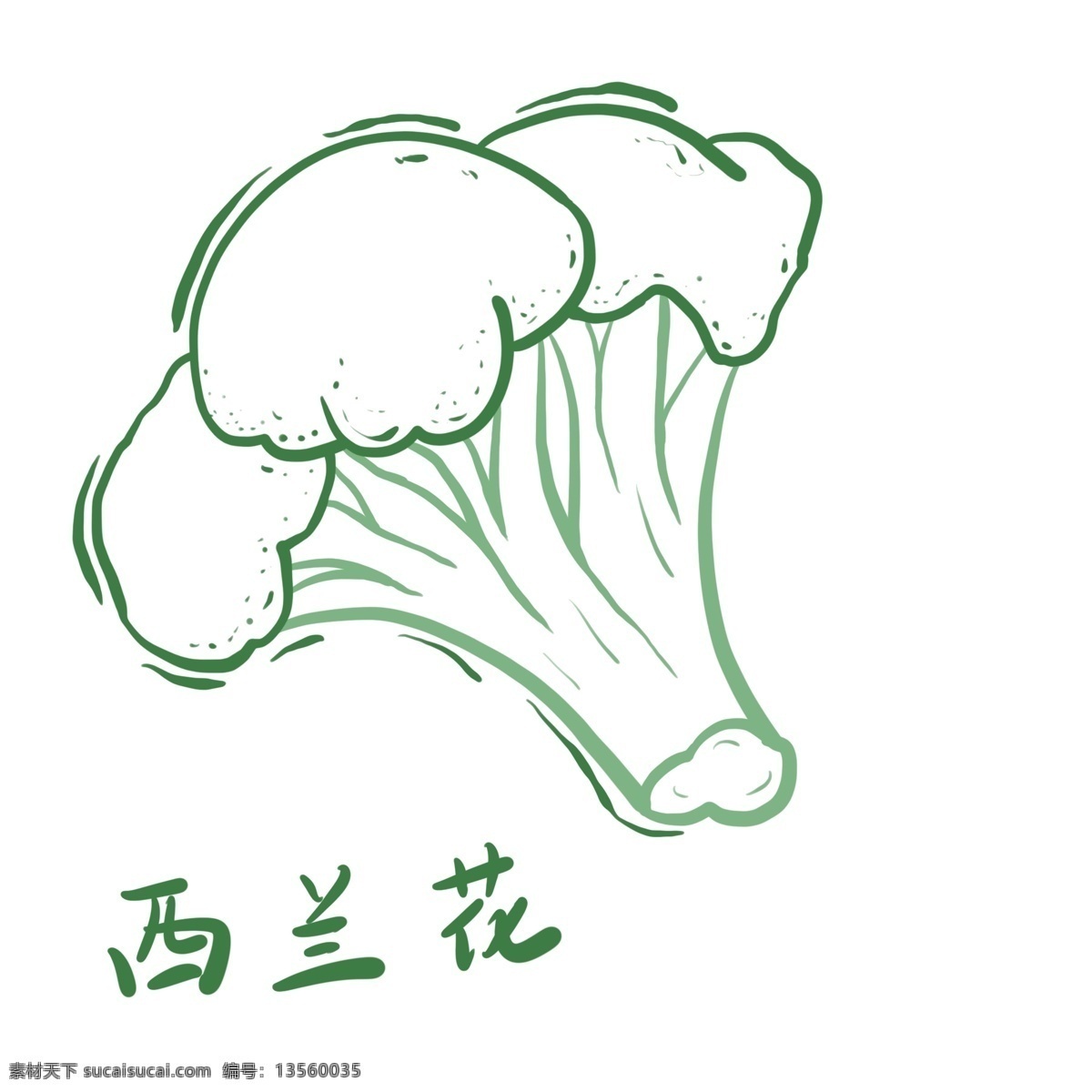 青菜 西兰花 手绘 插画 儿童画 简笔画 手绘青菜 手绘西兰花 青菜插画 西兰花插画 青菜简笔画 西兰花简笔画 青菜儿童画 西兰花儿童画 简约 分层