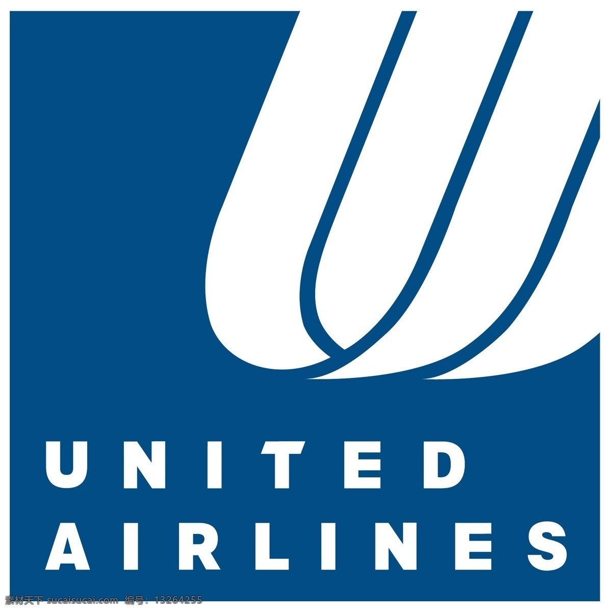 美国联合航空公司 免费 标志 联合航空公司 psd源文件 logo设计
