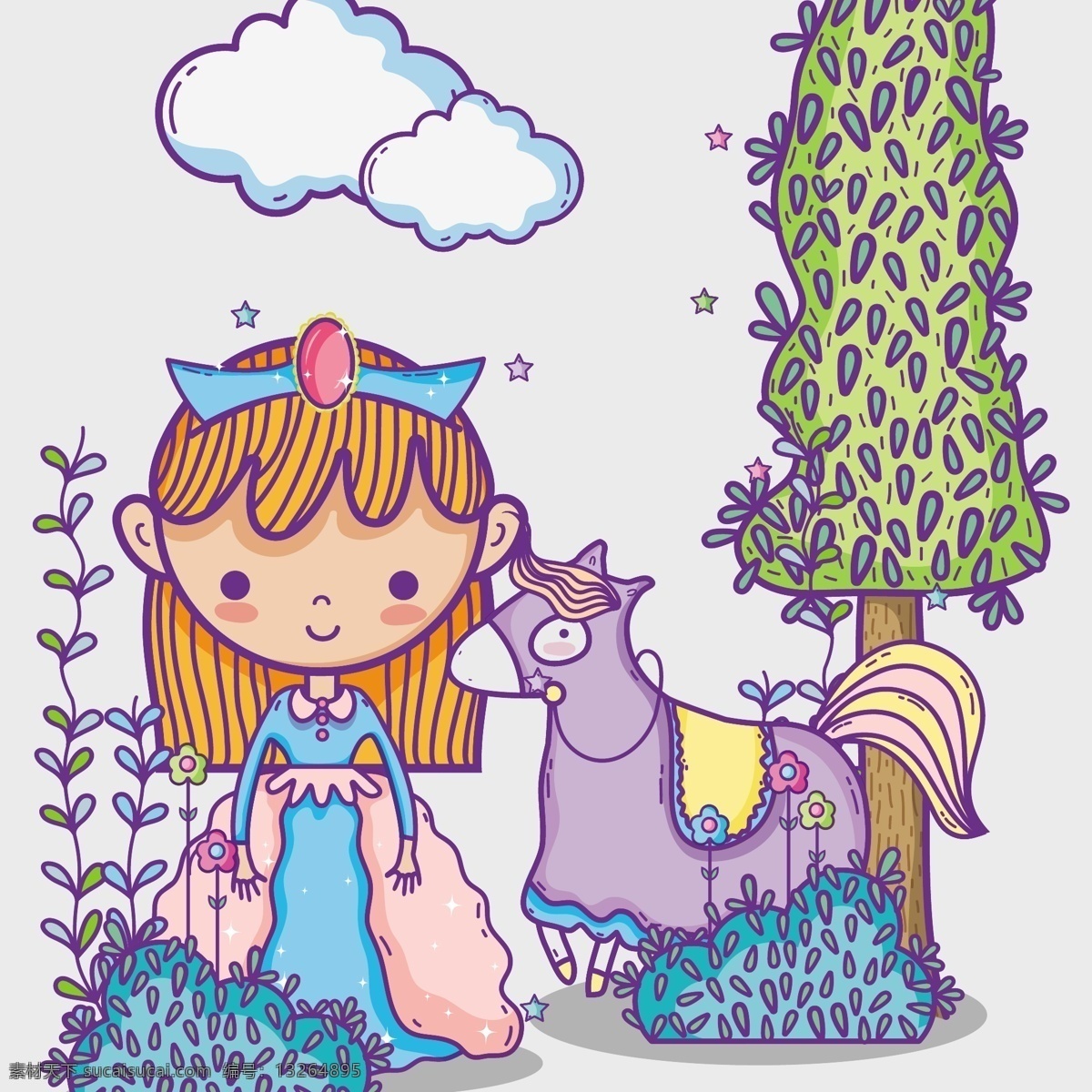 卡通公主 卡通 卡通画 卡通插画 城堡 卡通城堡 卡通建筑 手绘城堡 彩绘城堡 美人鱼 卡通人物 卡通图形 海洋生物 卡通动物 人鱼 独角兽 马 天马 小公主 公主 小公举 女孩 卡通女孩 可爱公主 王子 卡通王子 童话 童话故事 王宫 恐龙 动漫动画 动漫人物