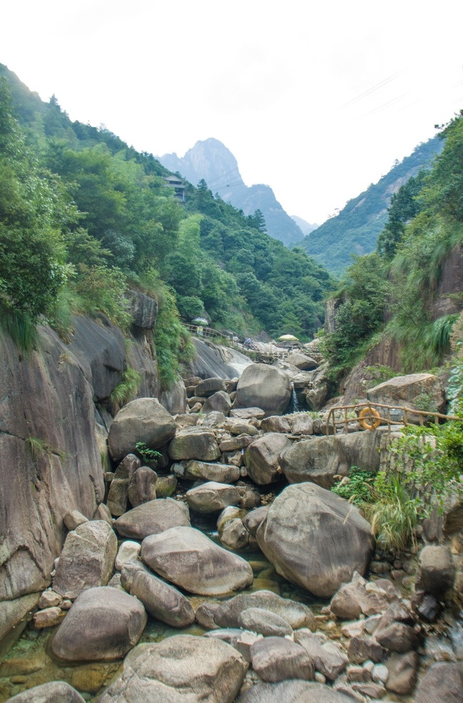 安徽 黄山 凤凰 源 大峡谷 景区 凤凰源大峡谷 自然风光 山 石 峡谷 自然景观 风景名胜