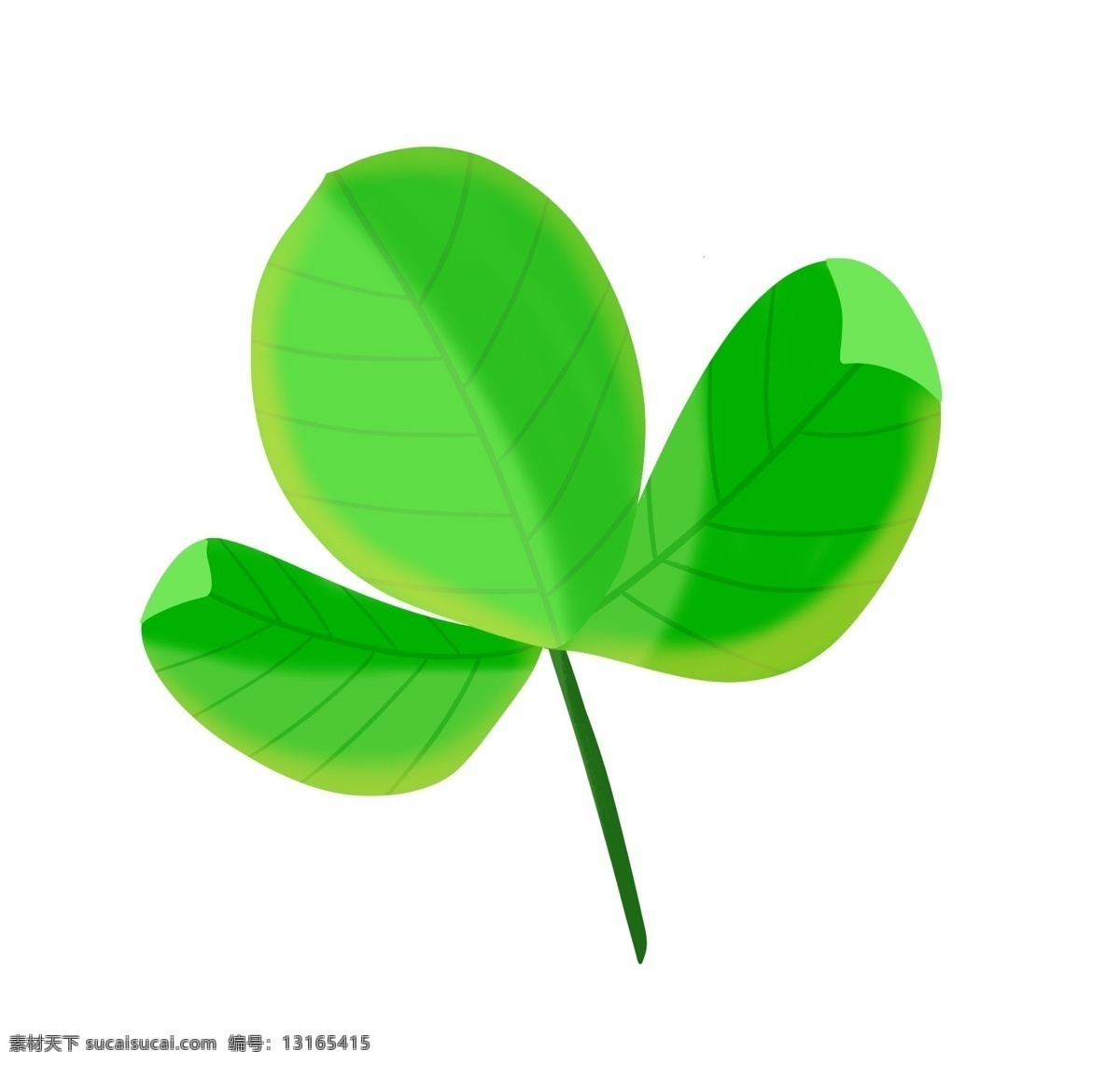 绿色 的卡 通 叶子 插画 精美的叶子 树叶 植物插画 卡通植物插画 创意植物插画 植物 精美的绿叶