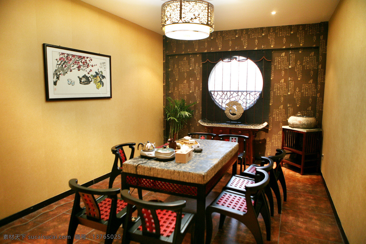 高清 中国式 茶 会所 一角 茶文化 酒店 中国风 传统文化 文化 茶会所 桌椅