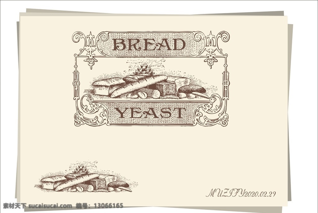 法棍面包 美食券 法式长棍面包 法式面包 意大利面包 面粉 教母 手绘稿 素描画 生活百科 餐饮美食