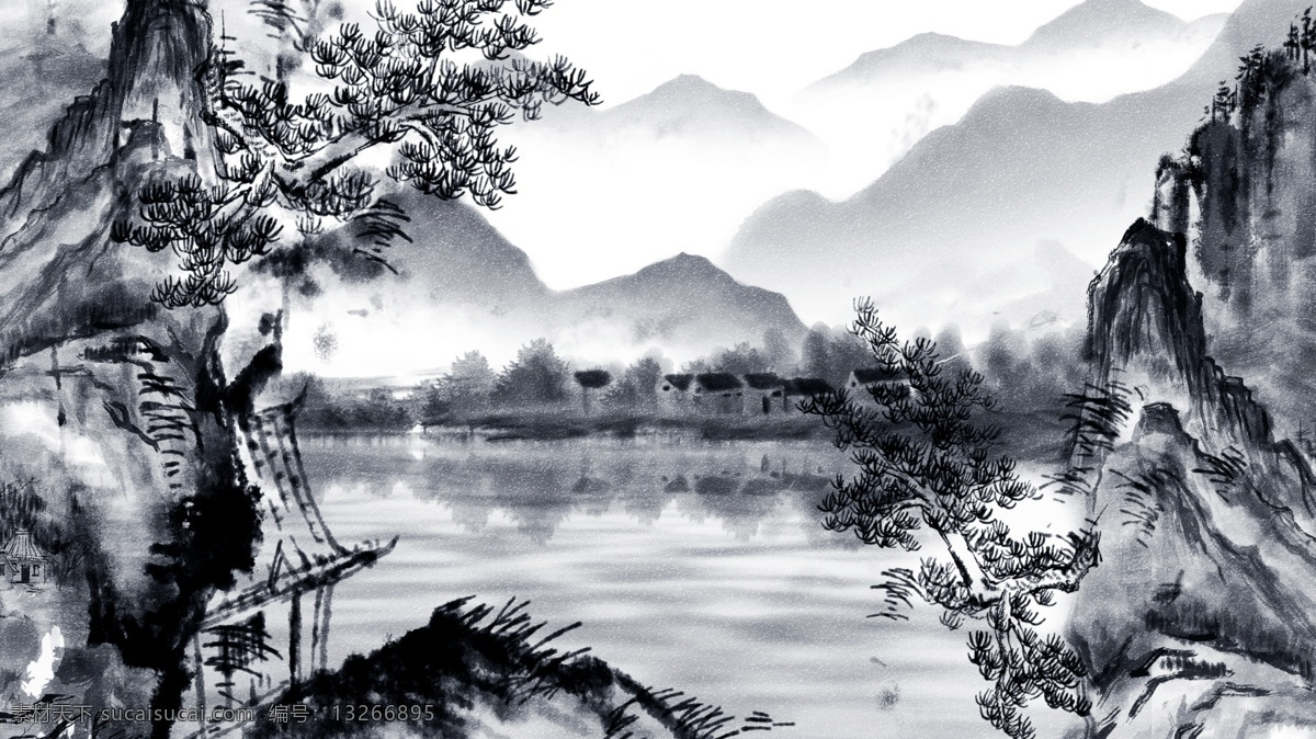 原创 唯美 中国 古风 水彩画 水墨画 风景 山水 插画 中国风 山水画 中国古风 古风水彩画 水彩插画 水墨插画 风景插画 山水插画 风景水墨画 风景水彩画 风景山水画 水墨风景画