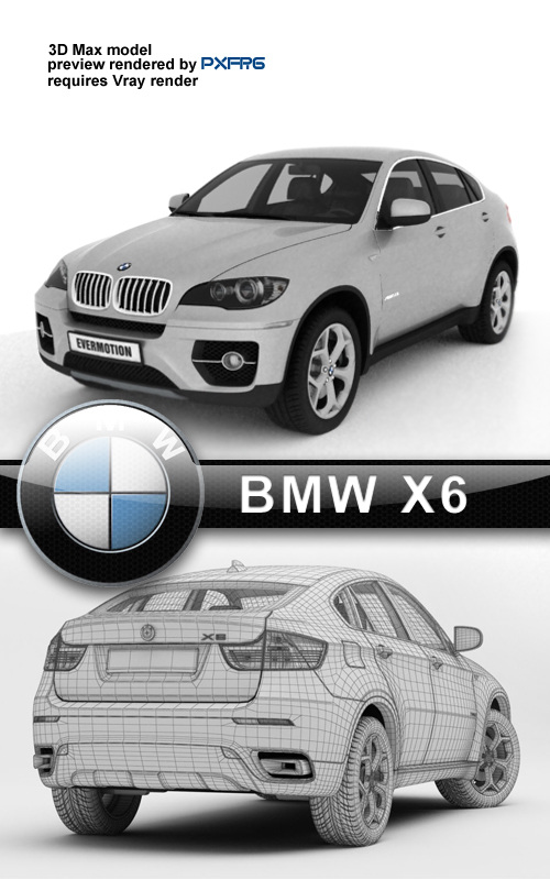 宝马 x6 汽车 3d 模型 3d模型 宝马汽车 bmw 3d渲染 模型素材