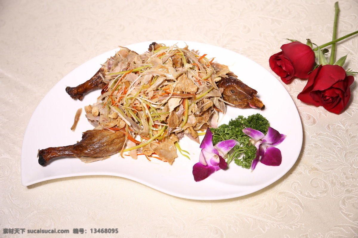 手撕鸭肉 鸭子图片下载 肉食 鲜花 美食 菜品 传统美食 餐饮美食