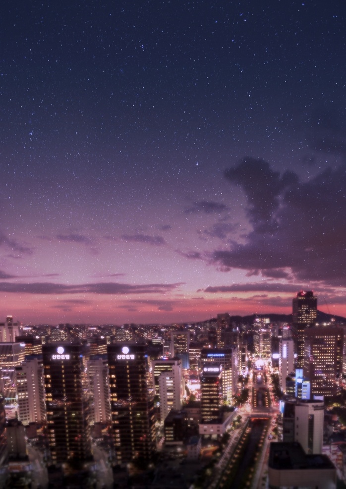 城市夜景 城市 夜景 城市景观 都市夜景 美丽 壮观 建筑 倒影 夜色 霓虹 霓虹灯 璀璨
