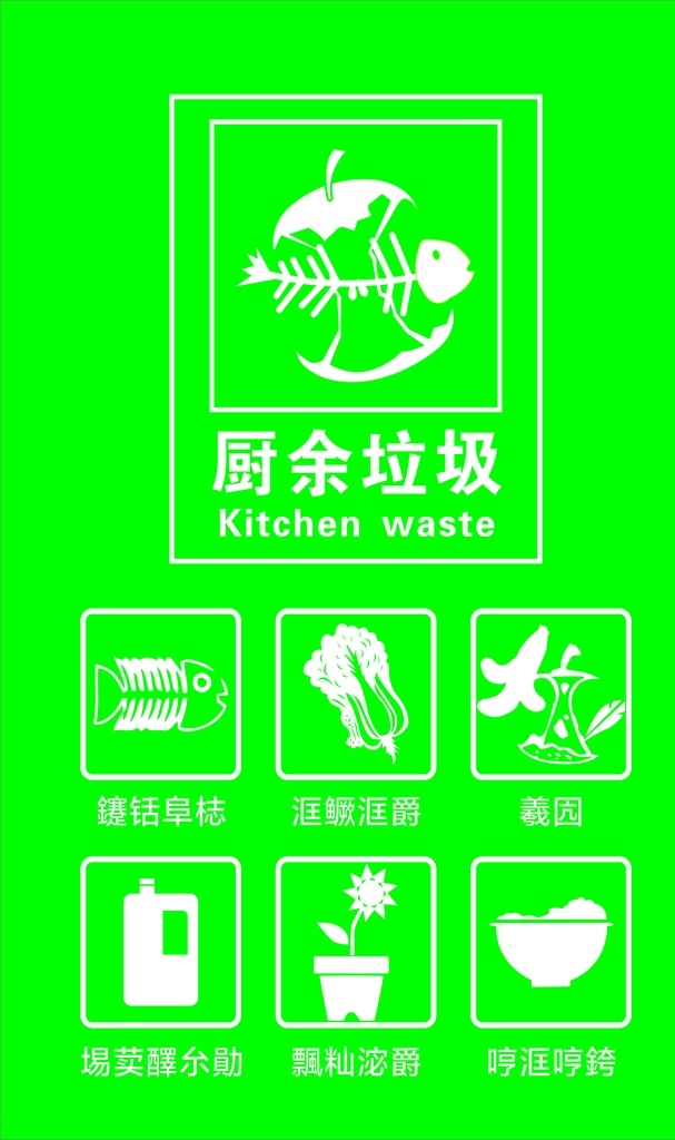 厨余垃圾 危害垃圾 垃圾海报图片 垃圾海报 垃圾素材 垃圾喷绘