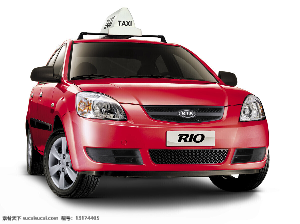 出租车 交通工具 汽车 速度 现代科技 计程车 的士 起亚rio psd源文件