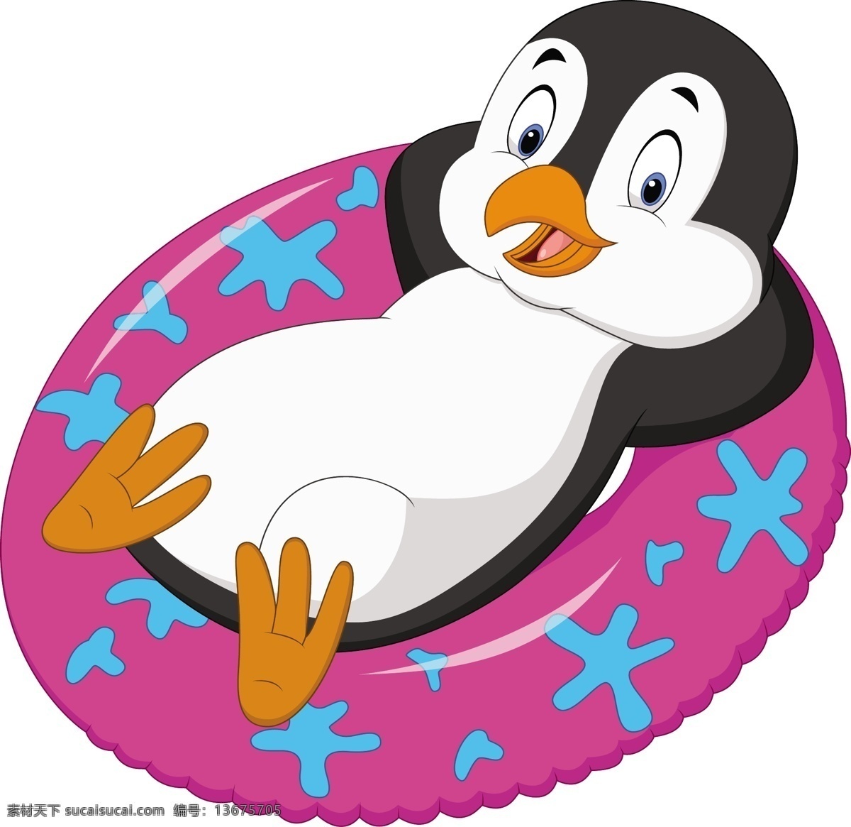 卡通企鹅 企鹅 卡通动物 可爱 卡通 动物 幼儿园素材 动物素材 夏天企鹅 卡通设计