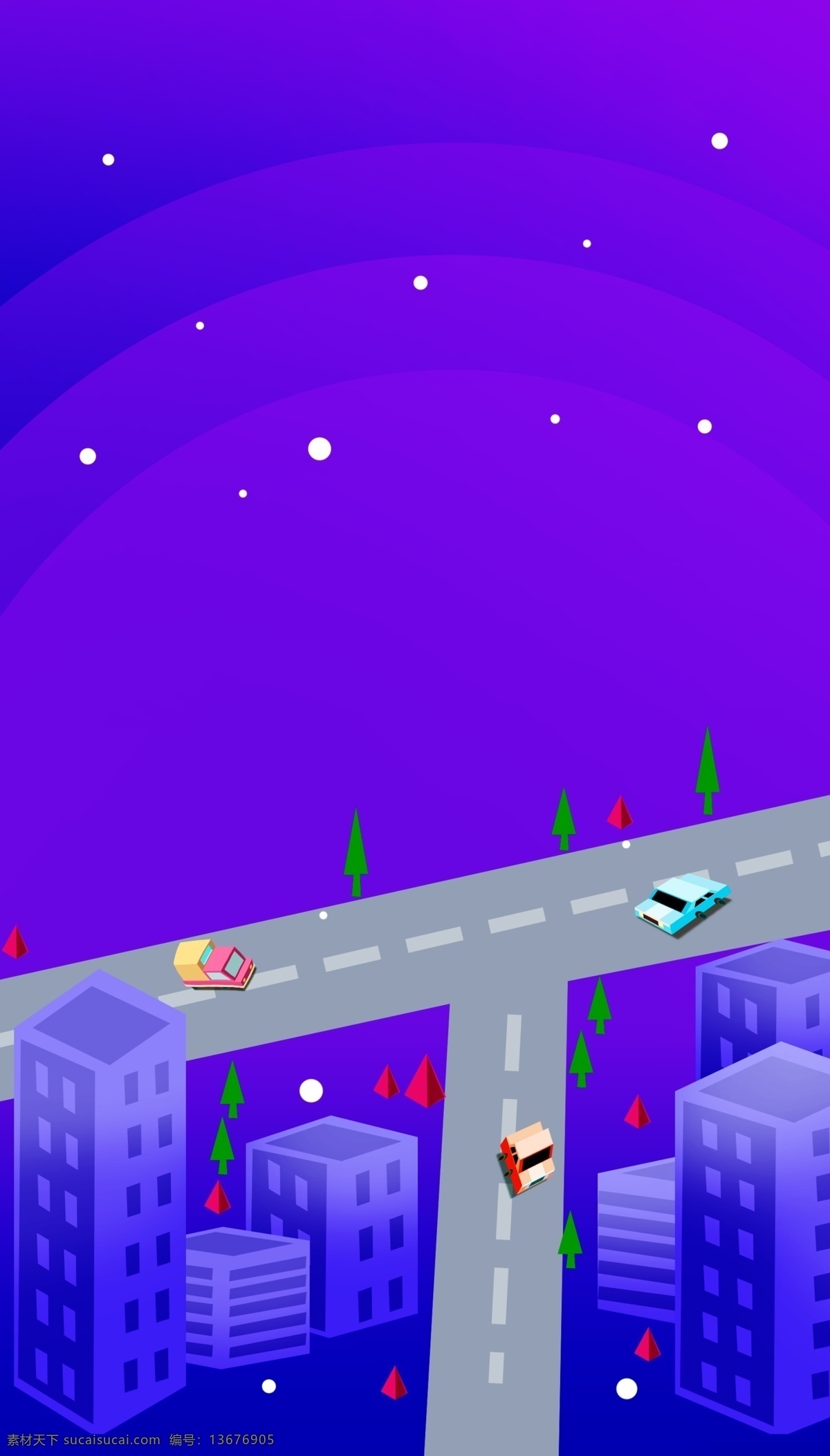 紫色 手绘 交通车辆 背景 紫色背景 交通背景 车辆 通用背景 广告背景 背景素材 背景展板