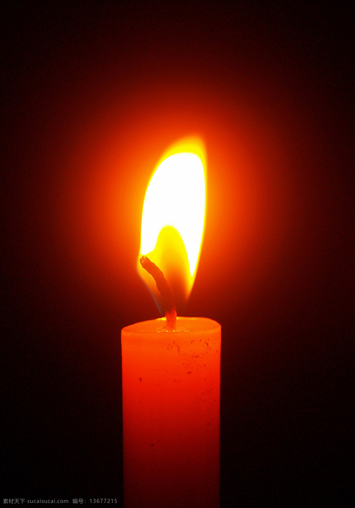 烛光 壁纸 烛火 红烛 特写 红蜡烛