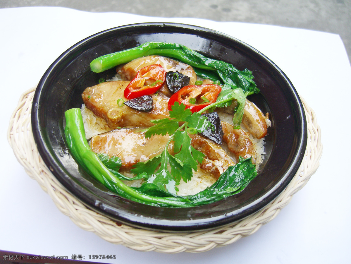 榄 角 鱼腩 煲仔饭 美食 高清 传统美食 餐饮美食