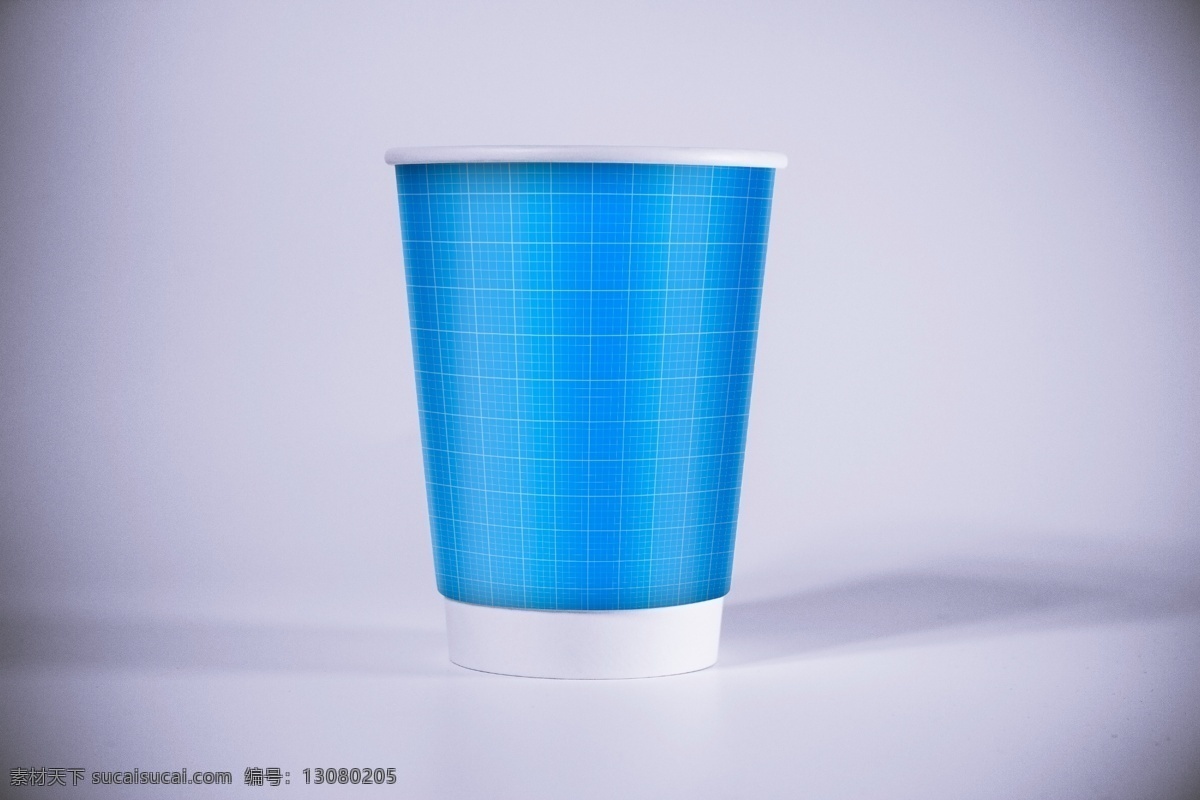蓝色杯子样机 咖啡 咖啡杯 马克杯 杯子 简洁 大气 样机 咖啡豆 饮料 白色 陶瓷杯 纸杯 蓝色 包装设计