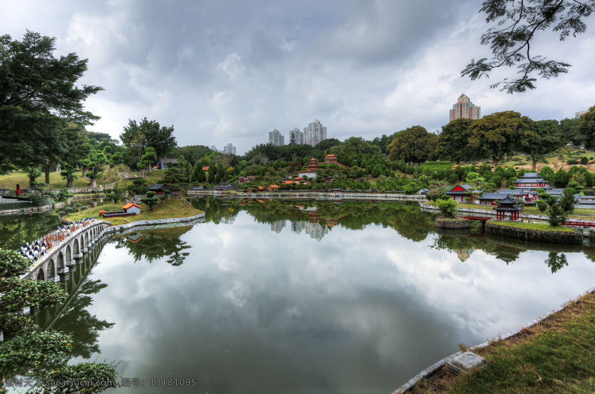 锦绣中华 深圳 主题公园 微缩景区 花草 绿树 文化游览区 自然风景 景区 自助游 国内旅游 旅游摄影