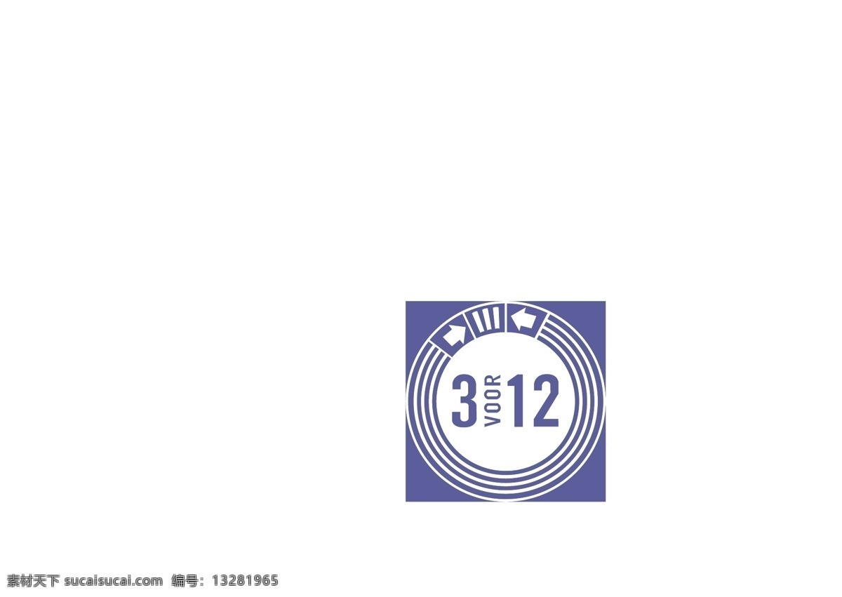 3voor voor logo大全 logo 设计欣赏 商业矢量 矢量下载 3voor12 唱片公司 标志 标志设计 欣赏 网页矢量 矢量图 其他矢量图