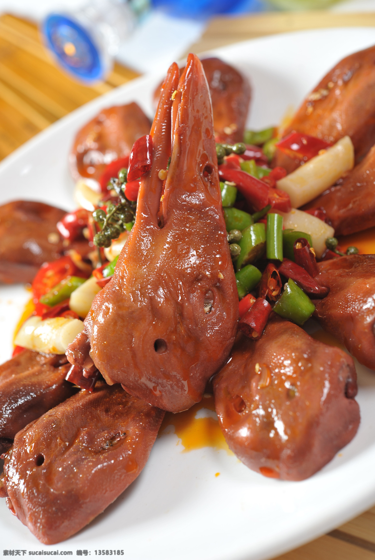 传统美食大图 美食摄 鸭头 麻辣鸭头 美食摄影 餐饮美食 传统美食