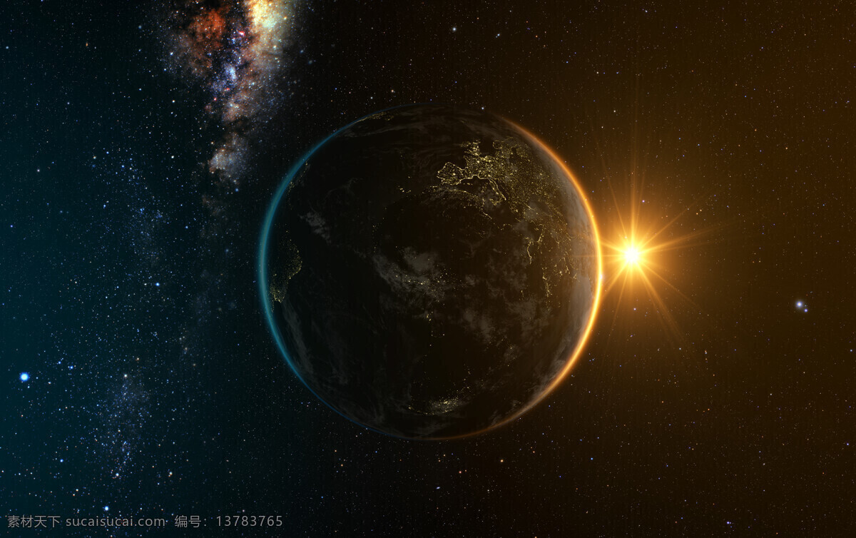 地球 宇宙 浩瀚的宇宙 美丽的地球 宏伟的地球 自然景观 自然风景