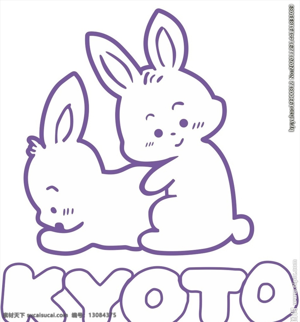 车贴 兔子图片 kyoto 流氓兔 交配 繁衍 兔子 小兔子 汽车车贴