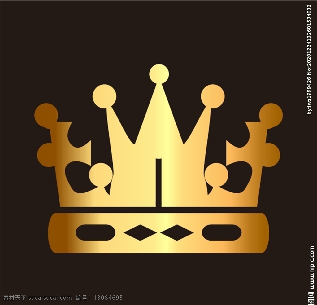 金色皇冠 皇冠图片 金色 皇冠 金质 花纹 矢量图 矢量素材