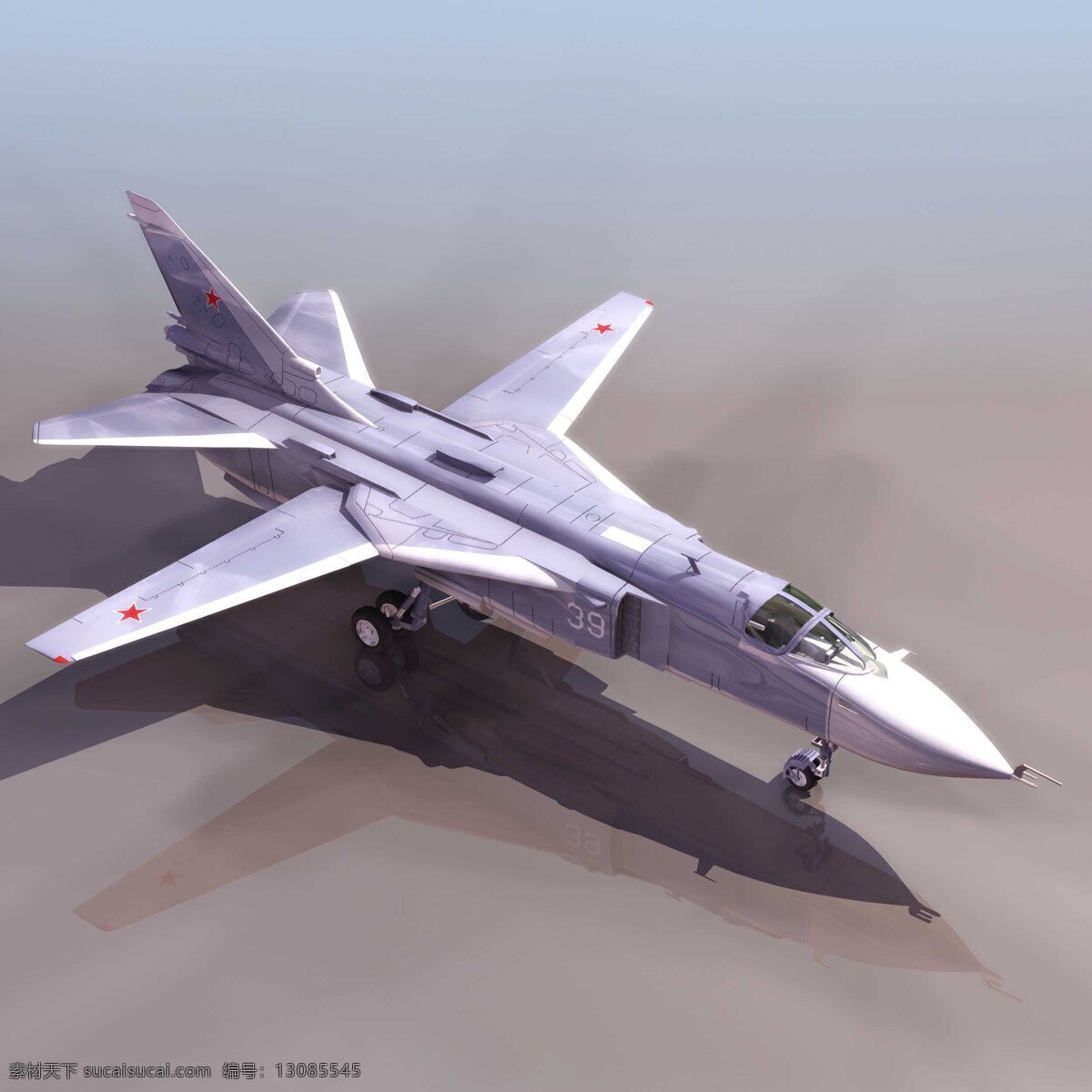 苏 击剑 手 fencer 军事模型 苏24 轰炸机 空军武器库 3d模型素材 其他3d模型
