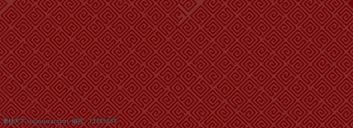 简约 红色 传统 中国 风 底纹 图案 背景 中国风 banner