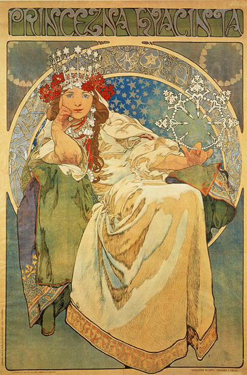 位图免费下载 服装图案 位图 插画师 alphonse mucha 面料图库 服装设计 图案花型