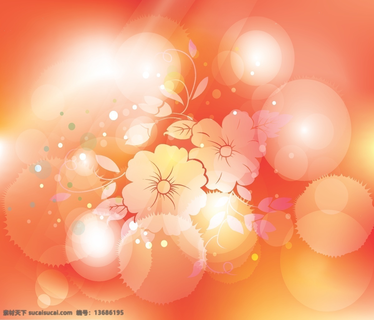 bokeh 摘要 背景 矢量 多汁的橘子 web 橙 创意 灯 花 免费 图形 质量 病 媒 生物 时尚 独特的 原始的 高质量 新鲜的 设计散景 模糊的 人工智能花 psd源文件