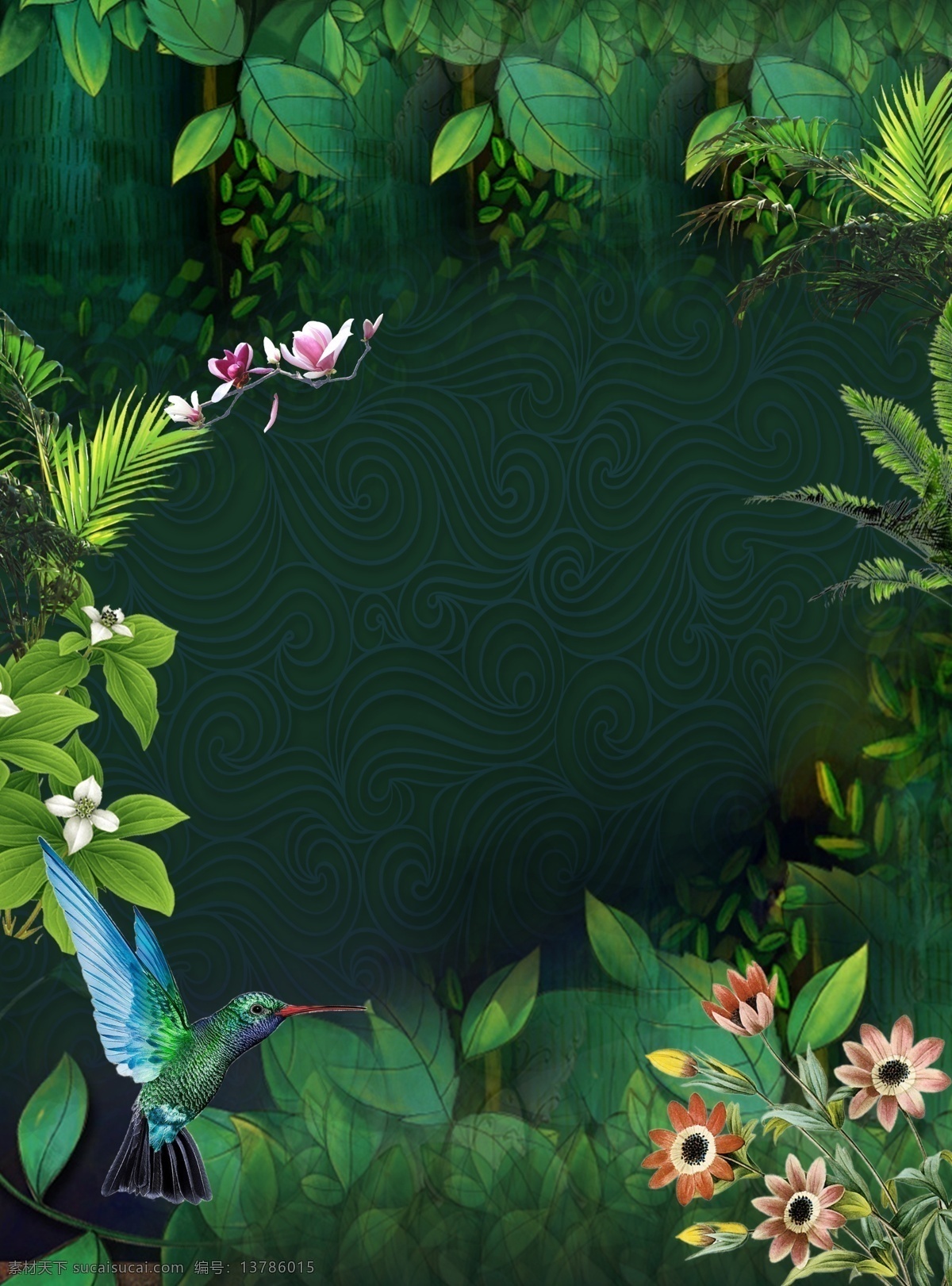 创意 绿叶 花丛 房地产 活动 背景 花朵 树叶 创意海报 风景 小鸟 唯美背景 房产背景 房地产主题 别墅背景 别墅区 展板 房地产背景图 地产活动
