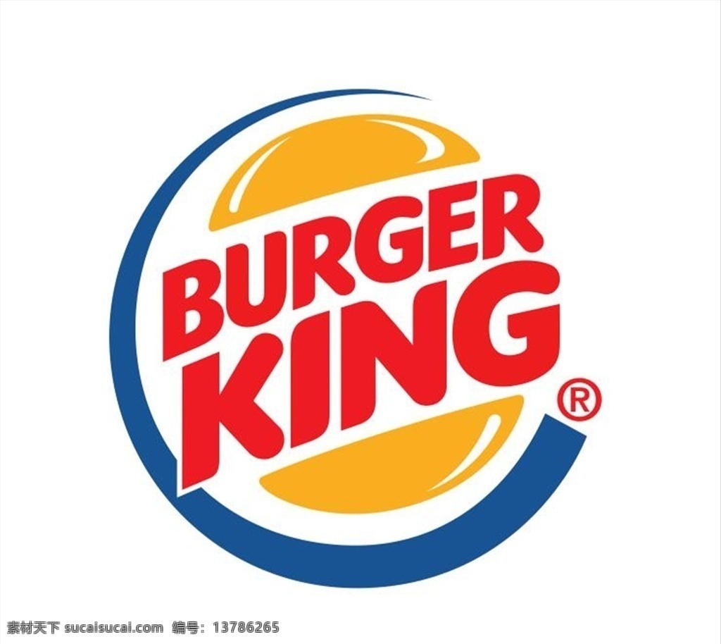 汉堡 王 logo 汉堡王标识 快餐 西餐 标志图标 企业 标志