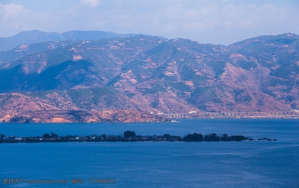 苍山洱海 云南 大理 白族自治州 苍山 洱海 山水 高山 湖泊 旅游名胜 国内旅游 旅游摄影