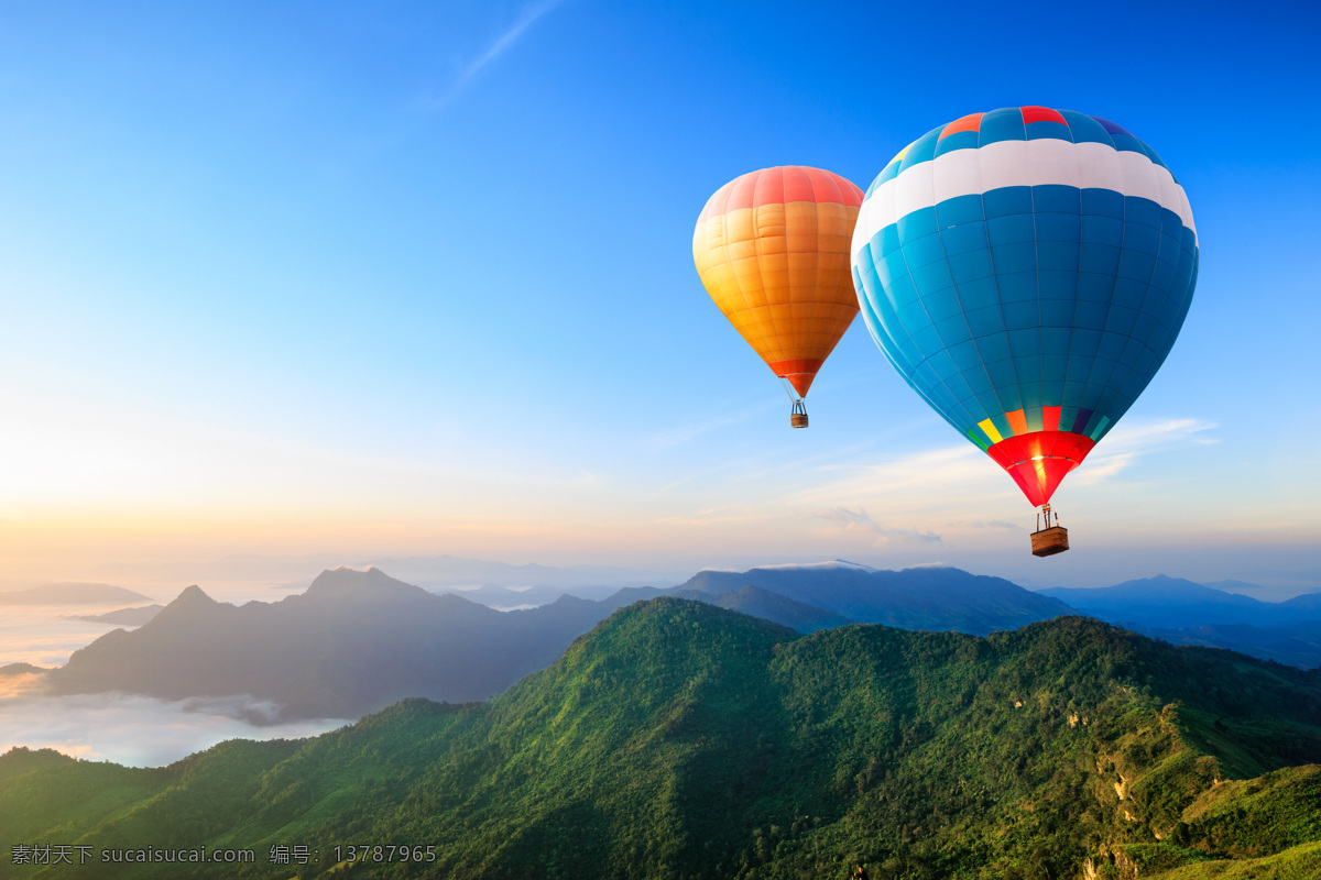 国外 热气球 飞翔 高空 多彩 旅游摄影 国外旅游