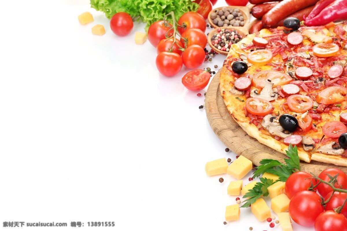 披萨 pizza 美食背景 牛油 西餐 营养 健康 面包 小食 水果 沙拉小食 面包产品 方包 摄影仓 餐饮美食 西餐美食