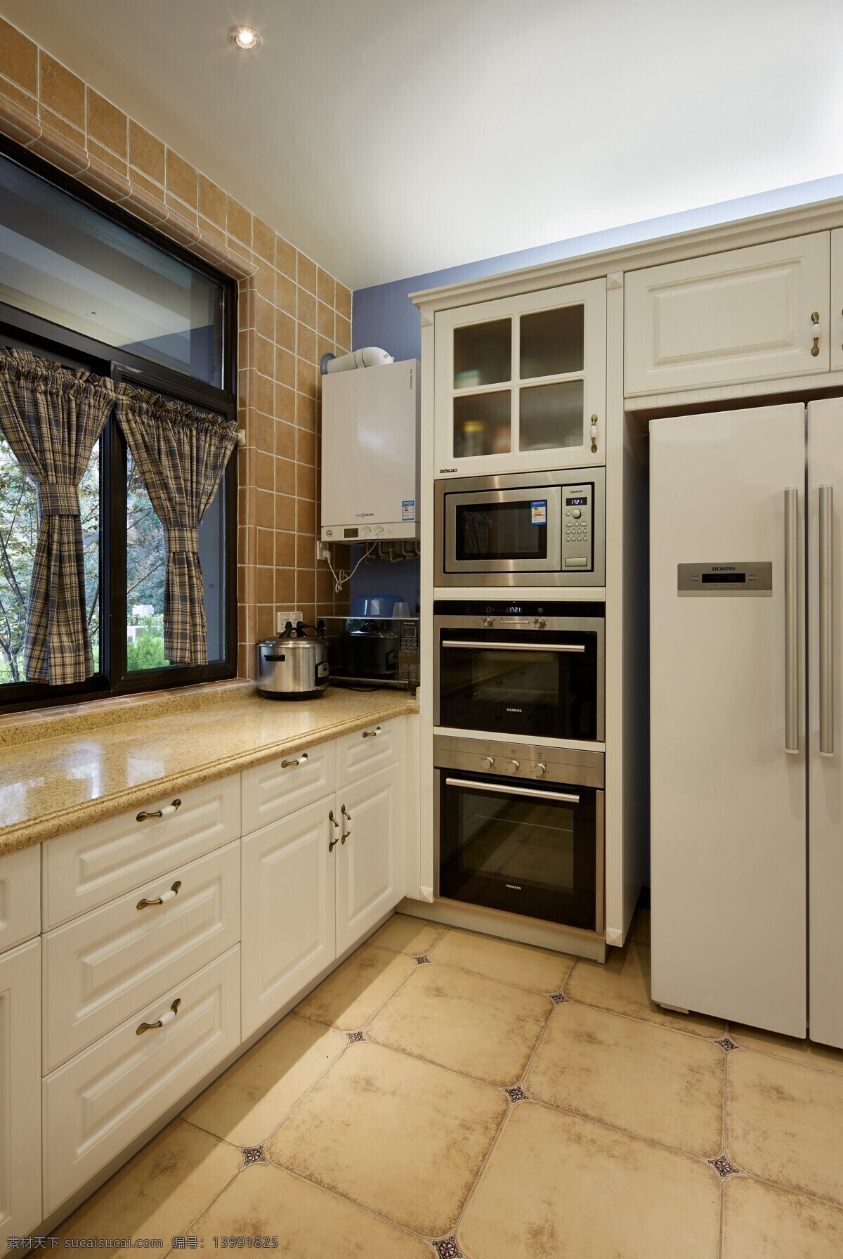 小 户型 欧式 温馨 复古 厨房 装修 效果图 小户型 经典 怀旧